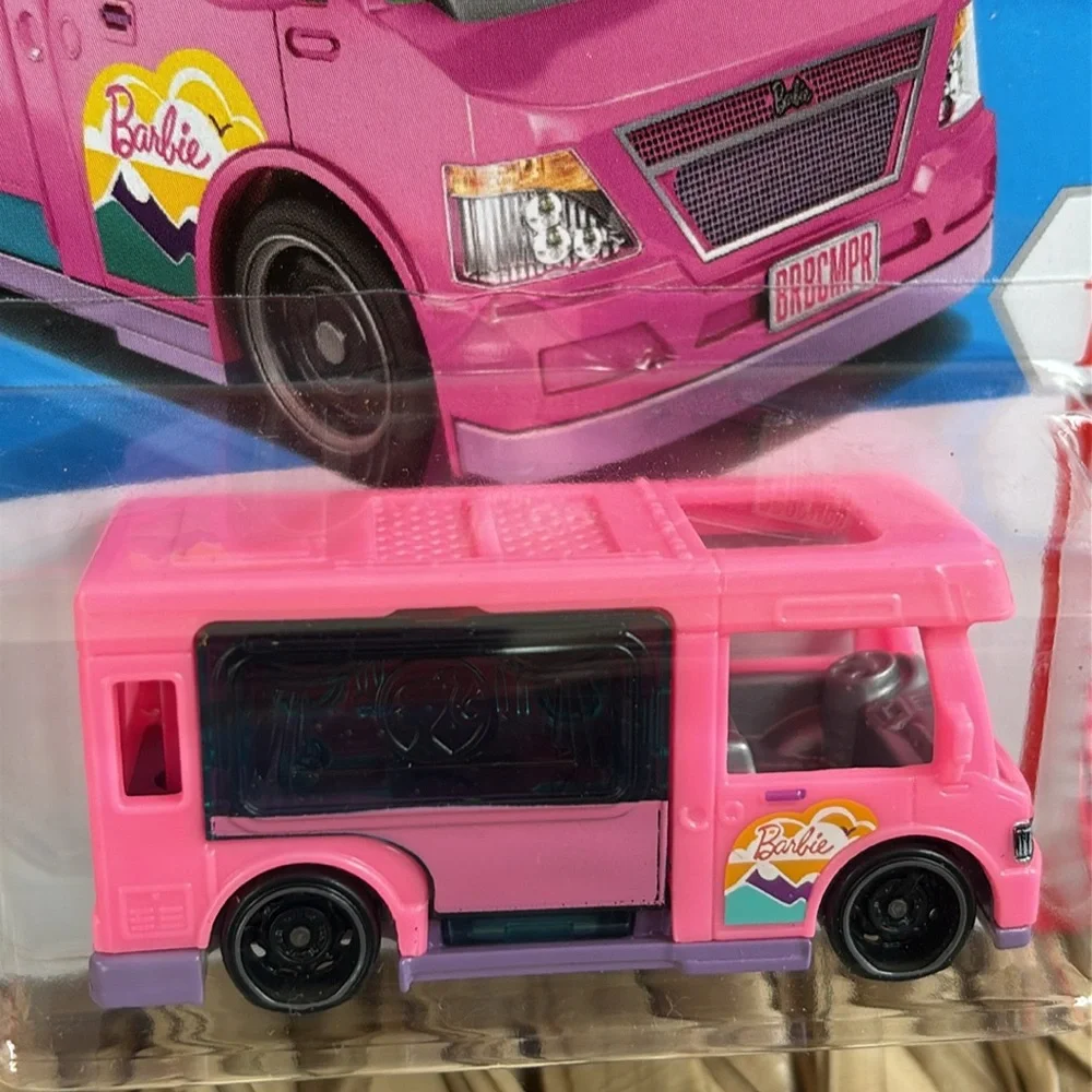 Barbie Hot Wheels Dream Camper Mobile Home Van Bright Pink Hotwheels 🆕 2026